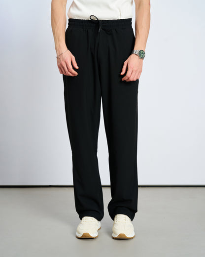 Bol Kesim Basic Pantolon - Siyah