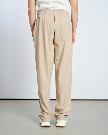 Bol Kesim Basic Pantolon - Taş